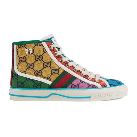 gucci tennis 1977 sizing|Gucci 1977 high top.